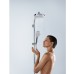 Душевая стойка Hansgrohe Crometta 160 1jet 27266400 белый хром