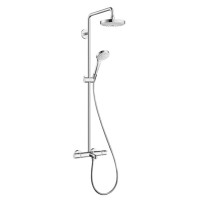 Душевая стойка Hansgrohe Croma Select S 180 2jet 27351400 белый хром