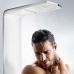 Душевая панель Hansgrohe Raindance Lift 27008400 белый хром