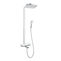 Душевая стойка Hansgrohe Raindance Select Showerpipe 360 27113400 белый хром