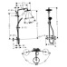Душевая стойка Hansgrohe Raindance Select Showerpipe 240 27115000