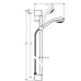 Душевой гарнитур Hansgrohe Crometta 1jet/Unica'С 27729000