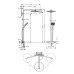 Душевая стойка Hansgrohe Raindance Select S 300 2jet Showerpipe 27133000