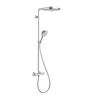 Душевая стойка Hansgrohe Raindance Select S 300 2jet Showerpipe 27133400 белый хром