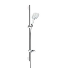 Душевой гарнитур Hansgrohe Raindance Select E 150/Unica'S Puro 27857400 белый хром