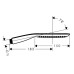 Душевая лейка Hansgrohe PuraVida 120 28558400 1 jet