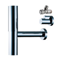 Сифон для раковины Hansgrohe Flowstar 52120000 + угловые вентили
