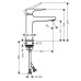 Смеситель для раковины Hansgrohe Metropol 32507670