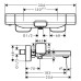 Смеситель для ванны Hansgrohe Ecostat E 15774000