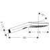 Душевая лейка Hansgrohe Raindance Select Е 120 3jet 26520140