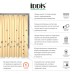 Занавеска для ванной Iddis Basic SCID033P