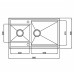 Кухонная мойка Kaiser KT2M-8650