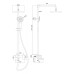 Душевая стойка Bravat Riffle F6336370CP-A-RUS