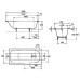 Стальная ванна Kaldewei Saniform Plus 362-1 Anti-Sleap 160х70