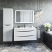 Тумба с раковиной Iddis 100 Cloud CLO10W1i95K белая