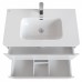 Тумба с раковиной Iddis 80 Edifice EDI80W0i95K белая