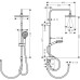 Душевая стойка Hansgrohe Vernis Shape Reno 26282670