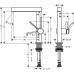 Смеситель для раковины Hansgrohe Finoris 76060000