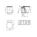 Приставной унитаз Ideal Standard Connect E052401 без сиденья