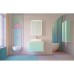 Зеркальный шкаф для ванной Jorno Pastel 60 бирюзовый бриз