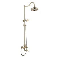 Душевая стойка Kaiser Carlson Style Bronze 44482-1