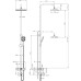 Душевая стойка Lemark Prizma LM3962C