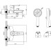 Смеситель для ванны Lemark Mars LM3514C