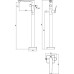 Смеситель для ванны Lemark Bronx LM3744BL