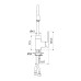Смеситель Iddis Kitchen 360 K36BNJ0i05 для кухни