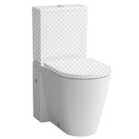 Унитаз компакт Laufen Kartell 8.2433.7.000.231.1 без сиденья