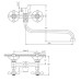 Смеситель для ванны Haiba HB2208-2