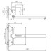 Смеситель для ванны Haiba HB22805-7