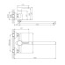 Смеситель для ванны Haiba HB22805-8
