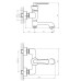 Смеситель для ванны Haiba HB60181-5