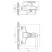 Смеситель для ванны Haiba HB6066