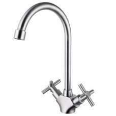 Смеситель для кухни Haiba HB49808 сталь