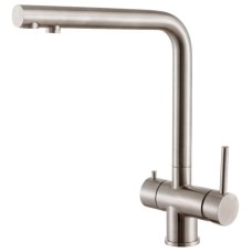 Смеситель для кухни Haiba HB70304-1 сталь