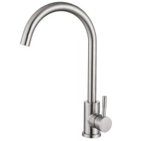 Смеситель для кухни Haiba HB71304-3 сталь