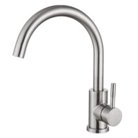Смеситель для кухни Haiba HB72304-3 сталь