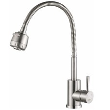 Смеситель для кухни Haiba HB73304 сталь