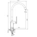 Смеситель для кухни Haiba HB73548-8