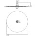 Верхний душ Ideal Standard IdealRain Luxe B0385MY