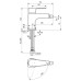 Смеситель для биде Ideal Standard Cerafine D BC746AA