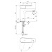 Смеситель для раковины Ideal Standard Cerapline III Slim BC569AA