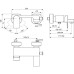 Смеситель для ванны Ideal Standard Edge A7121AA