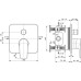 Смеситель для душа Ideal Standard Edge A7124AA