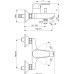 Смеситель для ванны Ideal Standard Esla BC229AA