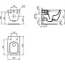 Подвесной унитаз Ideal Standard I.life B T461401