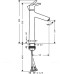 Смеситель для раковины Hansgrohe Talis S 72032000