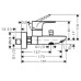 Смеситель для ванны Hansgrohe Rebris 72440670